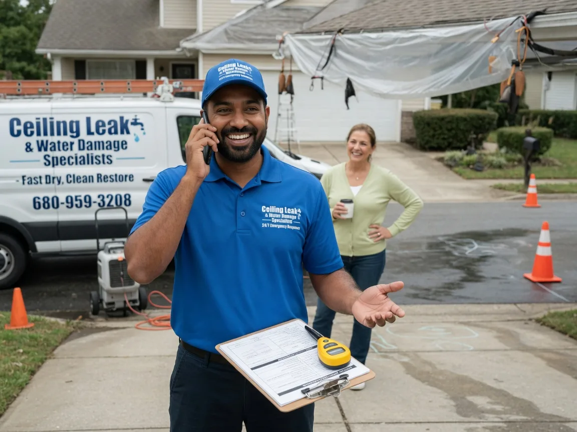 Ceiling Leak Cleanup Valley Center, CA FAQs